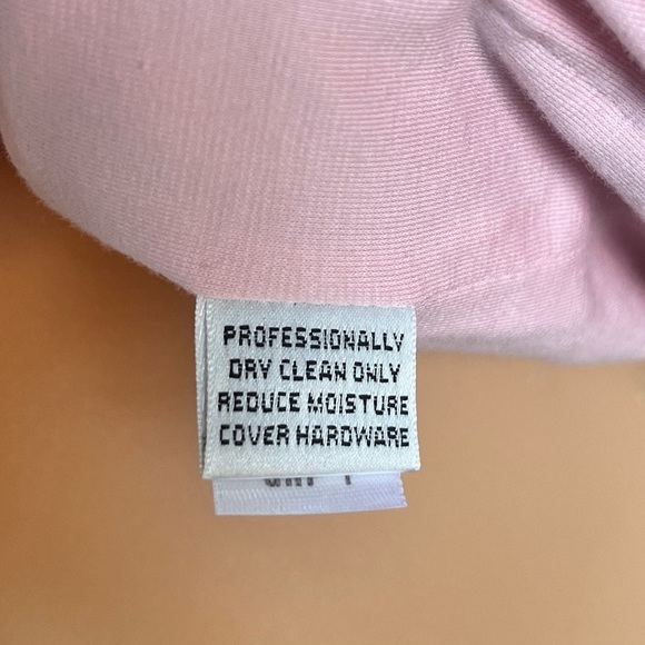 Vintage St. John Sport • Tan & Pink Velour Zippered Jacket • Large - Picture 7 of 7